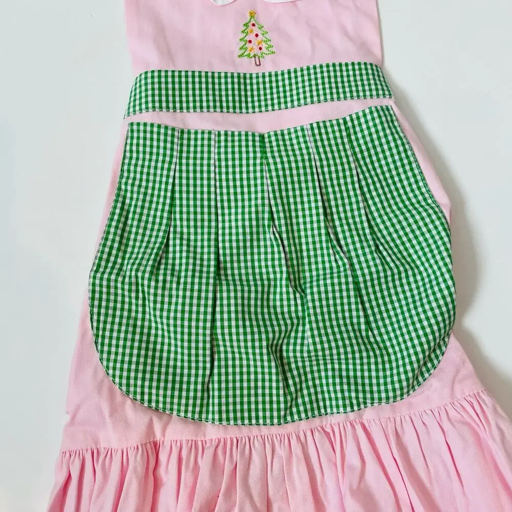NWT TPP Toddler Christmas Girl's Apron